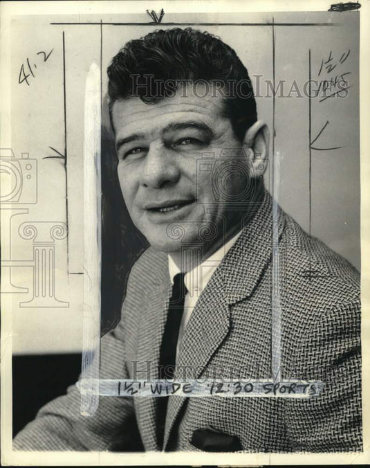 1964 Press Photo New York Giants halfback Hugh McElhenny - pis00508 - Historic Images