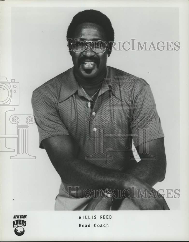 1978 Press Photo Head Basketball Willis Reed, New York Knicks - pis01688 - Historic Images