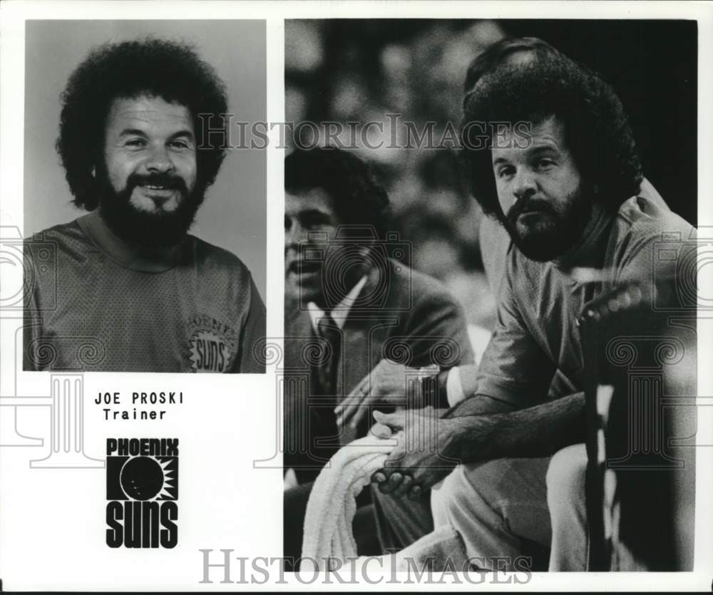 1978 Press Photo Basketball trainer Joe Proski, Phoenix Suns - pis02347- Historic Images