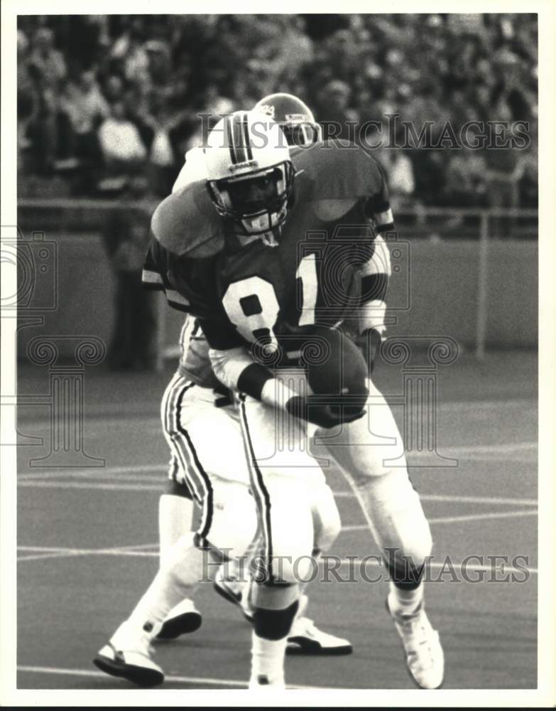1986 Press Photo Oregon State Beavers' football player Phil Ross - pis02869- Historic Images