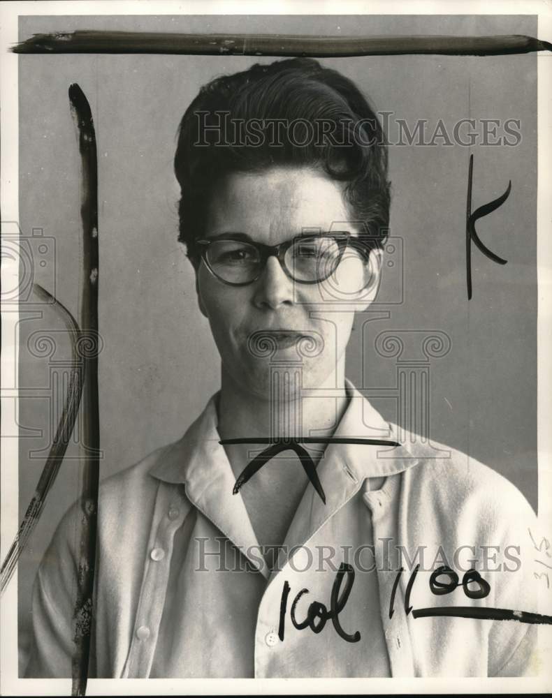1962 Press Photo Portrait of Bowler Jean Shearer - pis03218- Historic Images