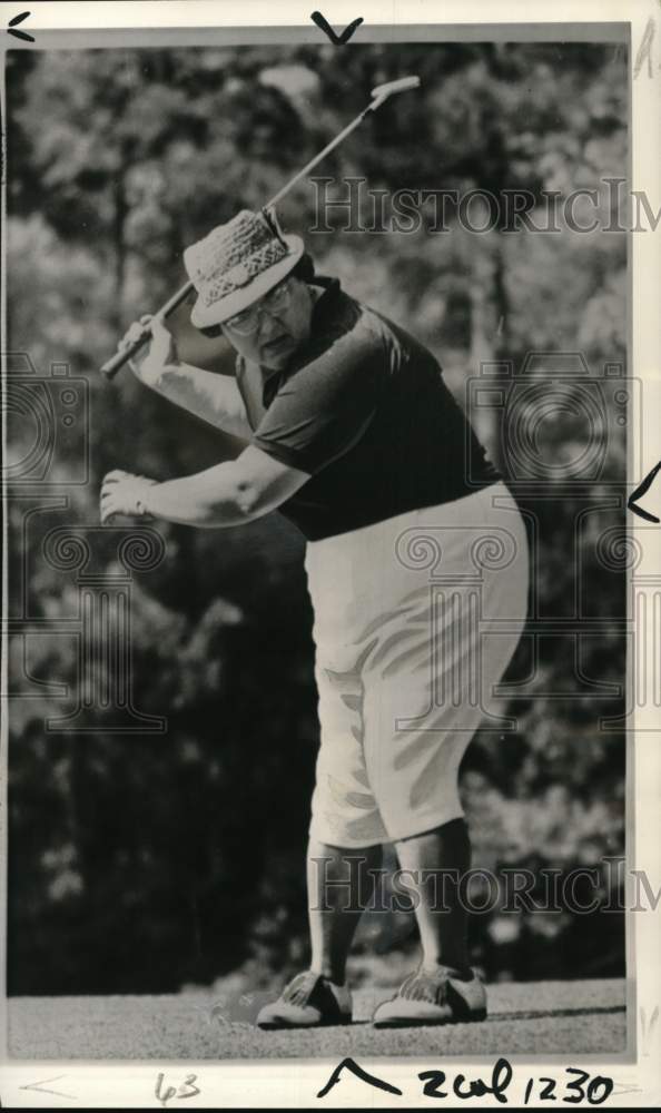 1962 Press Photo Golfer Jackie Pung, Women&#39;s Titleholders Golf, Augusta, Georgia- Historic Images