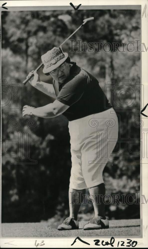 1962 Press Photo Golfer Jackie Pung, Women's Titleholders Golf, Augusta, Georgia- Historic Images