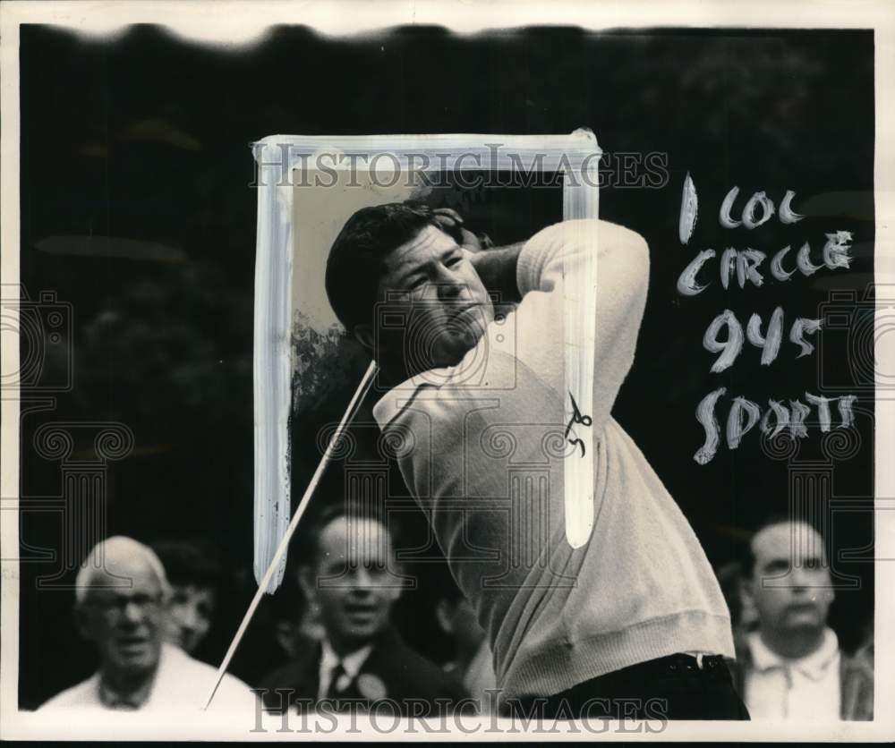 1963 Press Photo Golfer Mike Souchak - pis03699- Historic Images