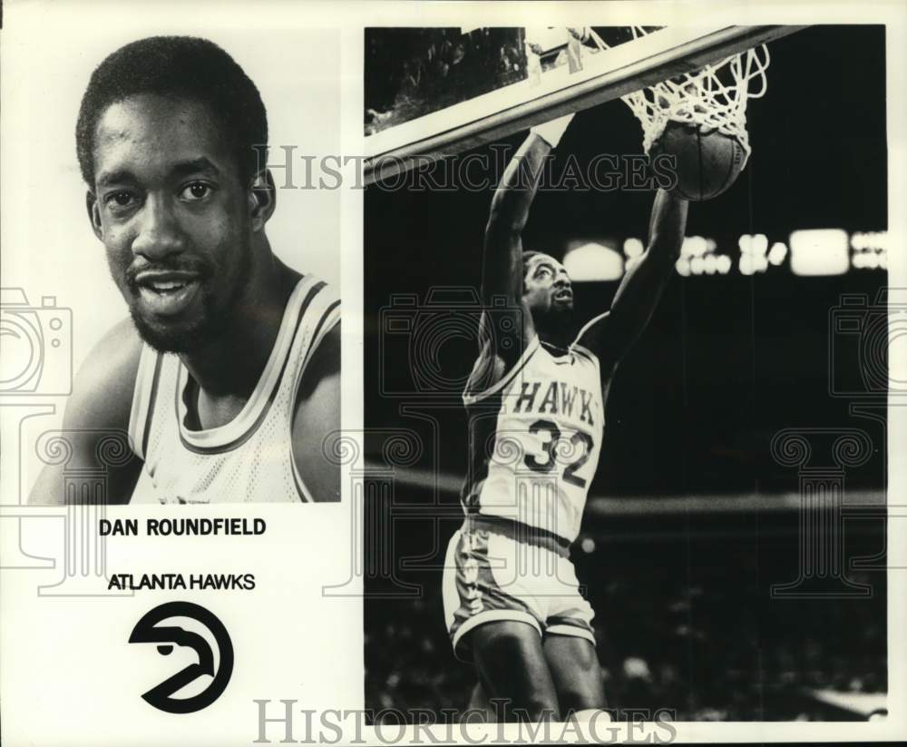 1979 Press Photo Atlanta Hawks Basketball player Dan Roundfield - pis04233- Historic Images