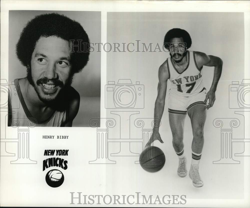 1973 Press Photo New York Knicks basketball player Henry Bibby - pis05 ...