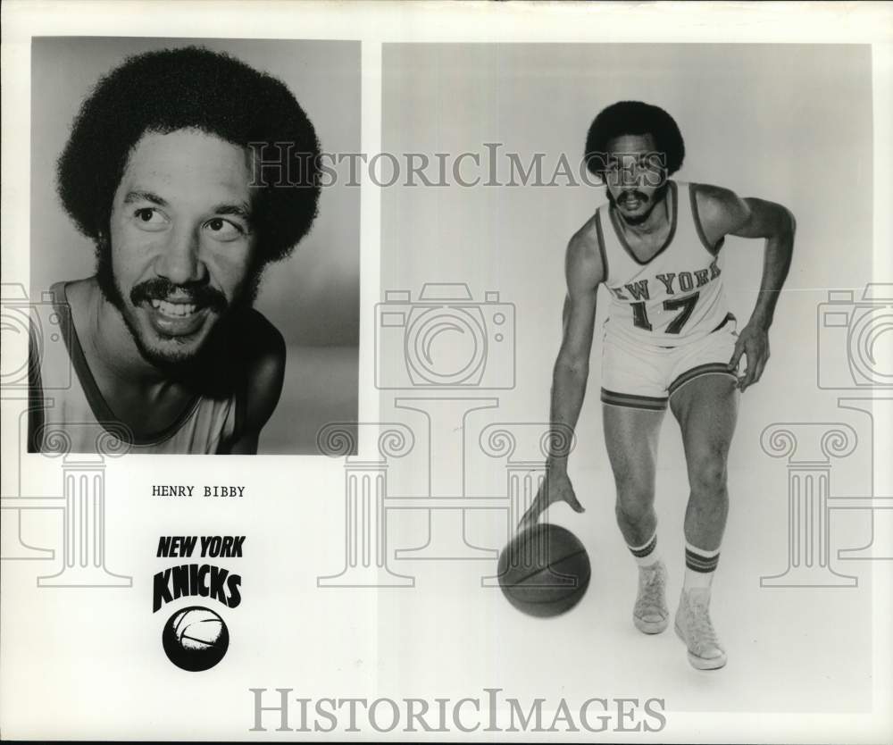 1973 Press Photo New York Knicks basketball player Henry Bibby - pis05671 - Historic Images