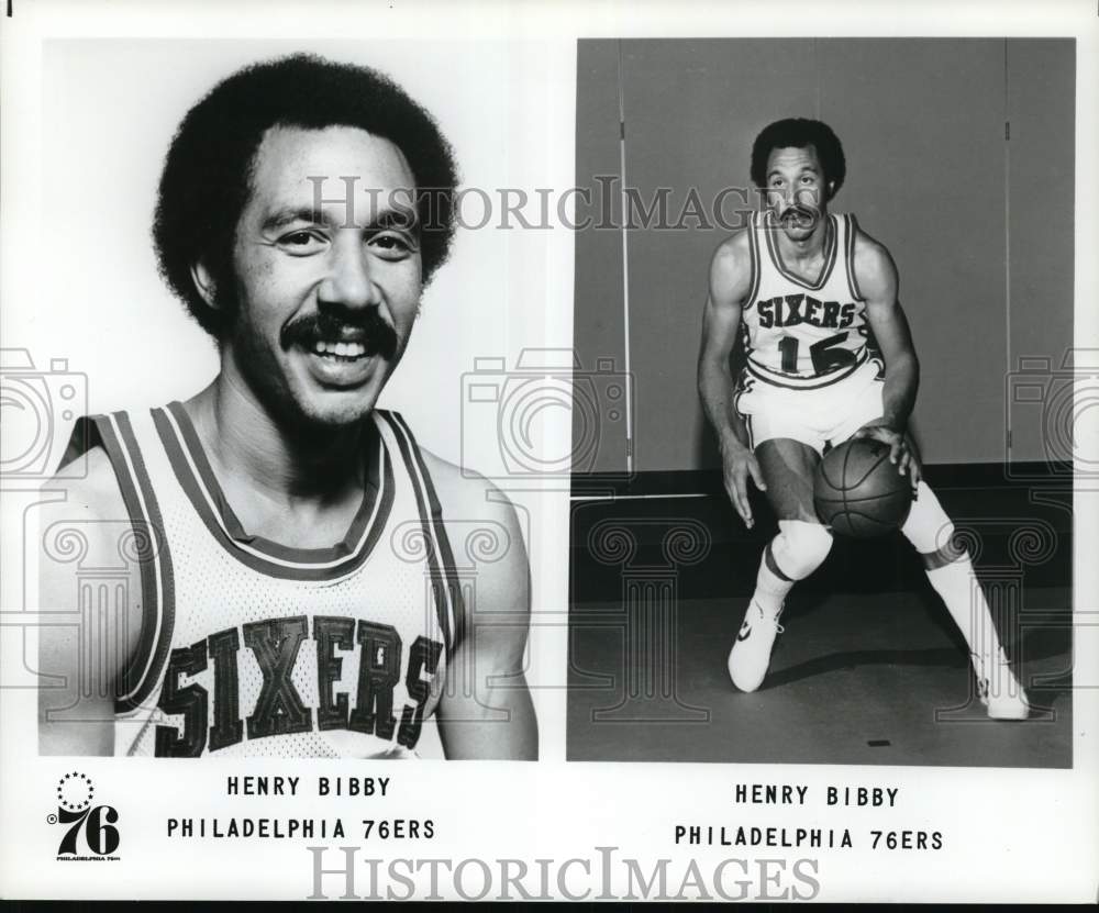 1976 Press Photo Philadelphia 76ers basketball player Henry Bibby - pis05673 - Historic Images