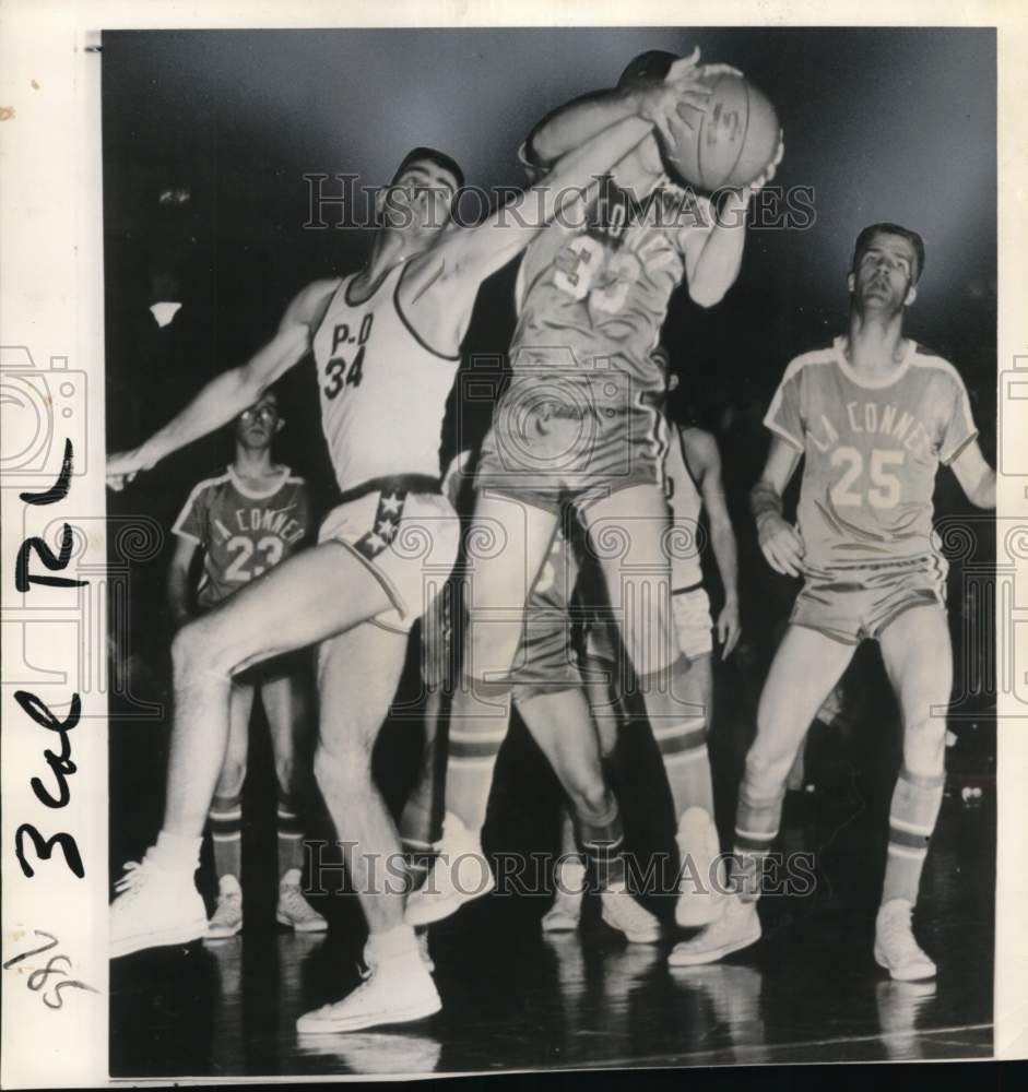 1963 Press Photo Peshastin-Dryden & LaConner, State Class B Prep Cage Meet, WA- Historic Images