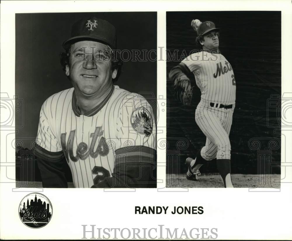 1983 Press Photo New York Mets' Randy Jones, baseball - pis06897 - Historic Images