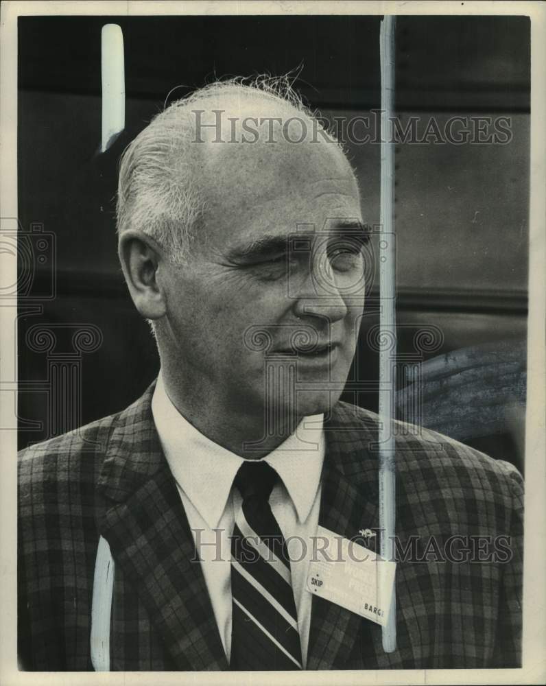 1967 Press Photo Charles Finley, Major League Baseball&#39;s Oakland Athletics owner - Historic Images