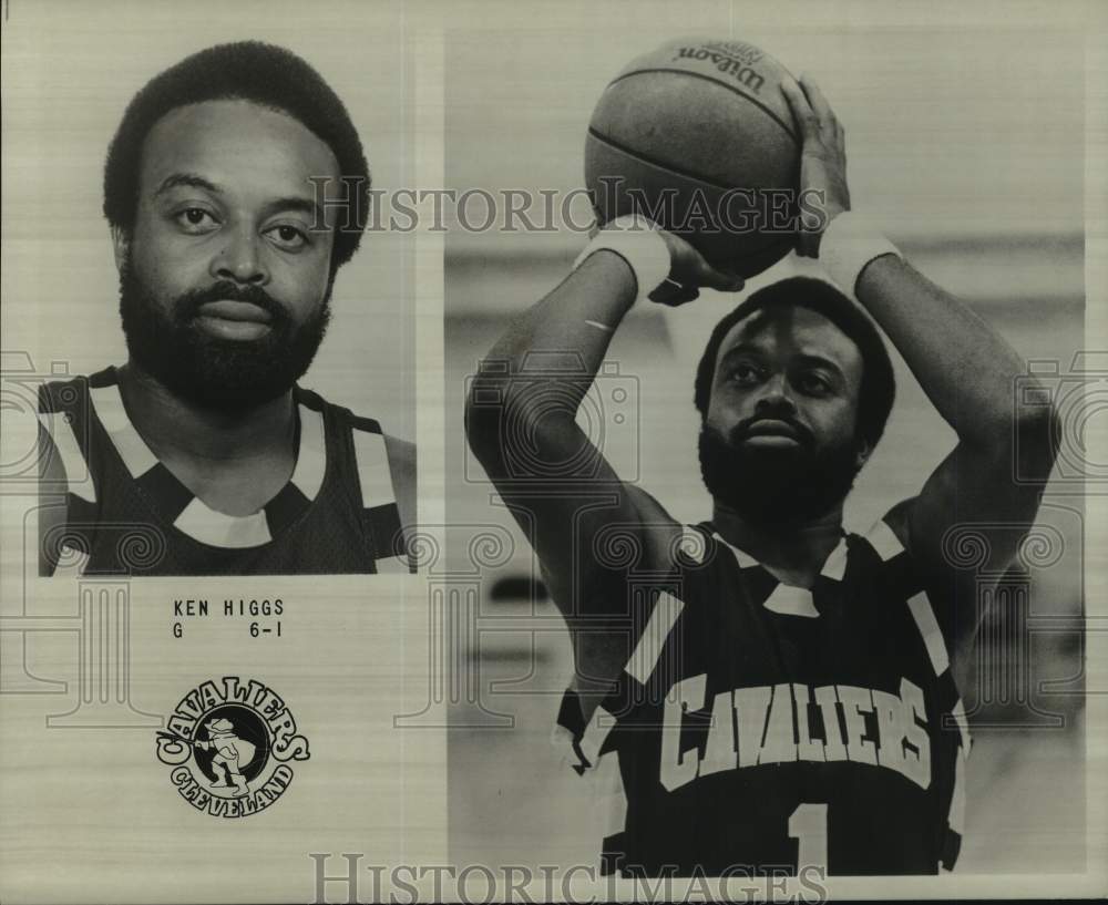 1978 Press Photo Cleveland Cavalier's basketball player Ken Higgs - pis08078 - Historic Images