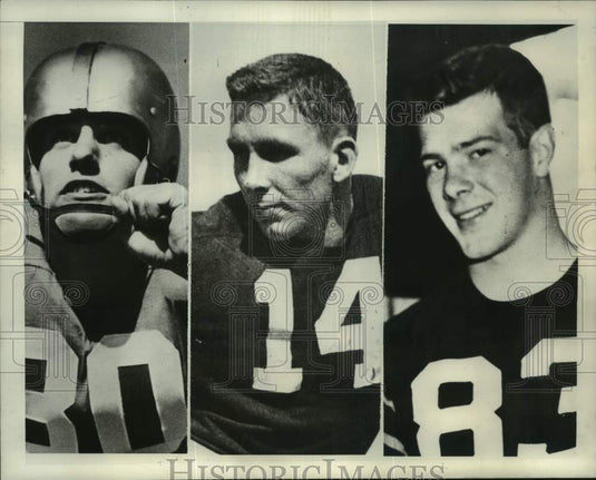 1952 Press Photo Members of the All-American defensive football team - pis08320 - Historic Images