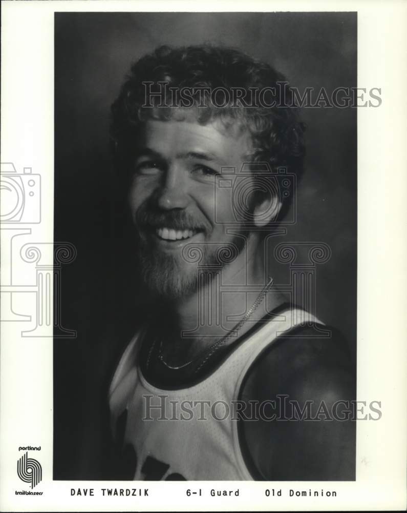 1979 Press Photo Portland Trail Blazers guard Dave Twardzik, basketball, NBA - Historic Images