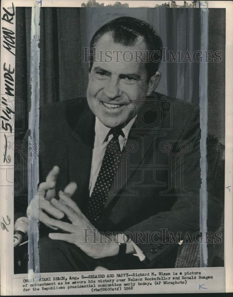 1968 Richard M. Nixon wins Republican presidential nomination, FL-Historic Images