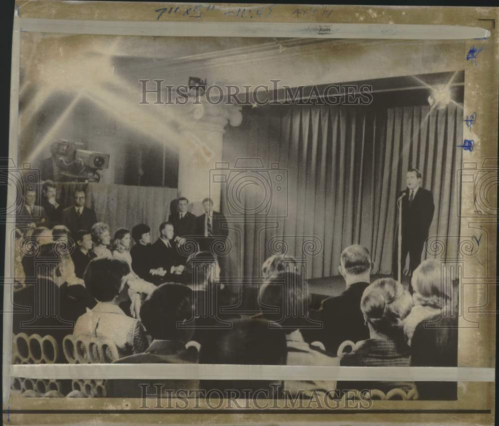 1963 Richard Nixon Announces Cabinet Members At The Capital-Historic Images