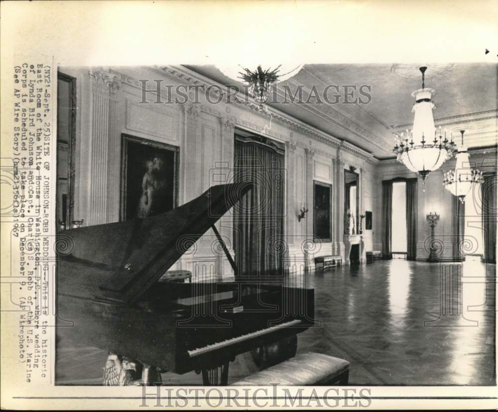 1967 The East Room of the White House, Washington, DC-Historic Images