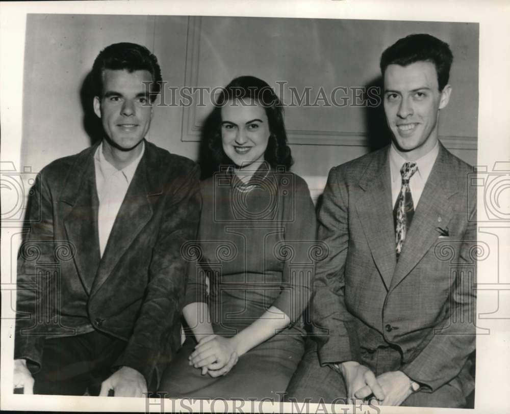 1950 College finalists in the Hearst Oratorical Contest, Baltimore-Historic Images