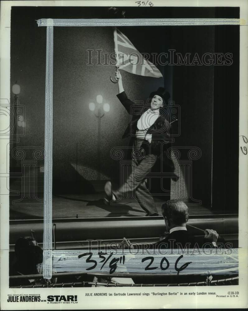 1969 Singer Julie Andres as Gertrude Lawrence in &quot;Star&quot;-Historic Images