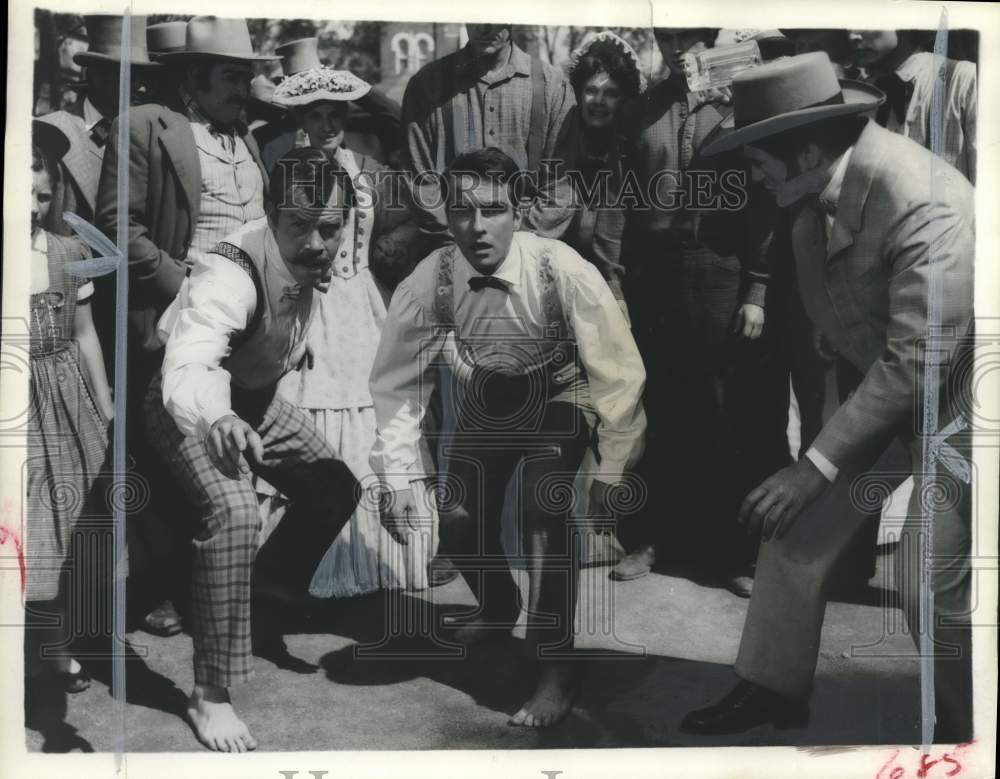 1958 Actors Lee Marvin and Montgomery Clift in &quot;Raintree County&quot;-Historic Images