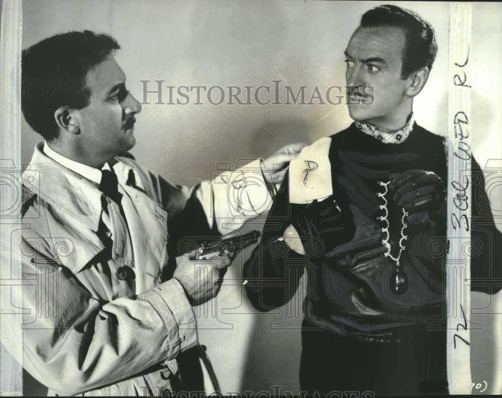 1964 Peter Sellers And David Niven In Funny Comedy "Pink Panther"-Historic Images