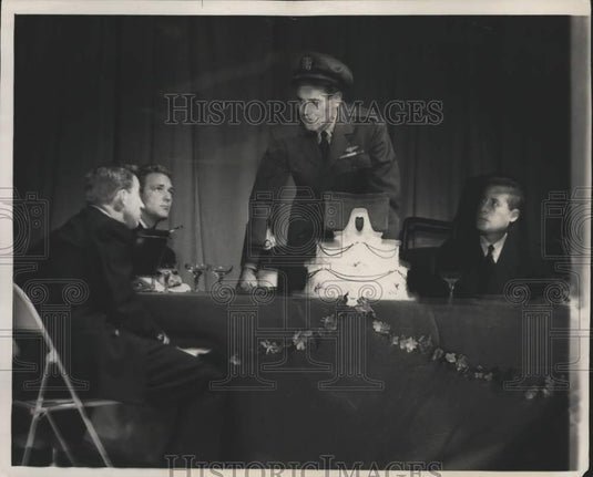 1954 Actor Henry Fonda & costars in "The Caine Mutiny Court Martial" - Historic Images