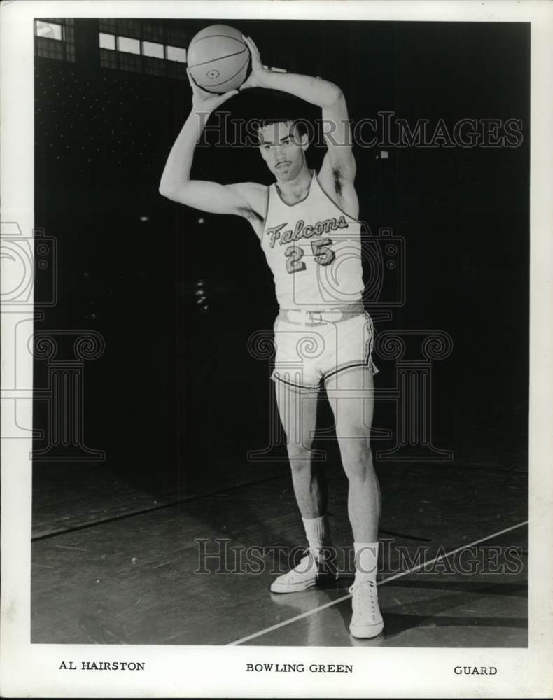 1968 Press Photo Basketball player Al Hairston of Bowling Green - pix13148 - Historic Images