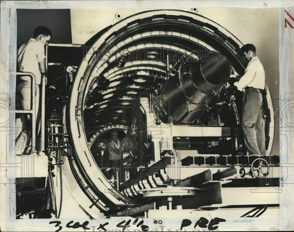 1956 Arnold Engineering Development Center wind tunnel-Historic Images
