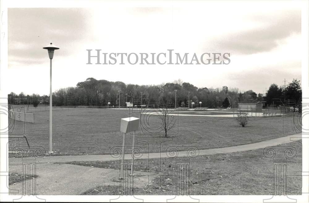 1986 Press Photo Baseball Fields at Brightbill Community Park - pna06388 - Historic Images