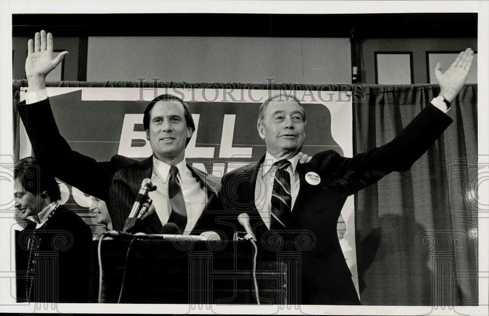 1986 Press Photo Governor William Scranton with Lieutenant Governor - pna16576 - Historic Images