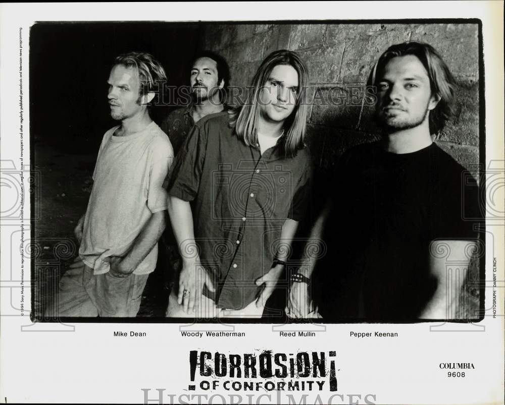 1996 Press Photo Musical Group, Corrosion of Conformity - pna17642 - Historic Images