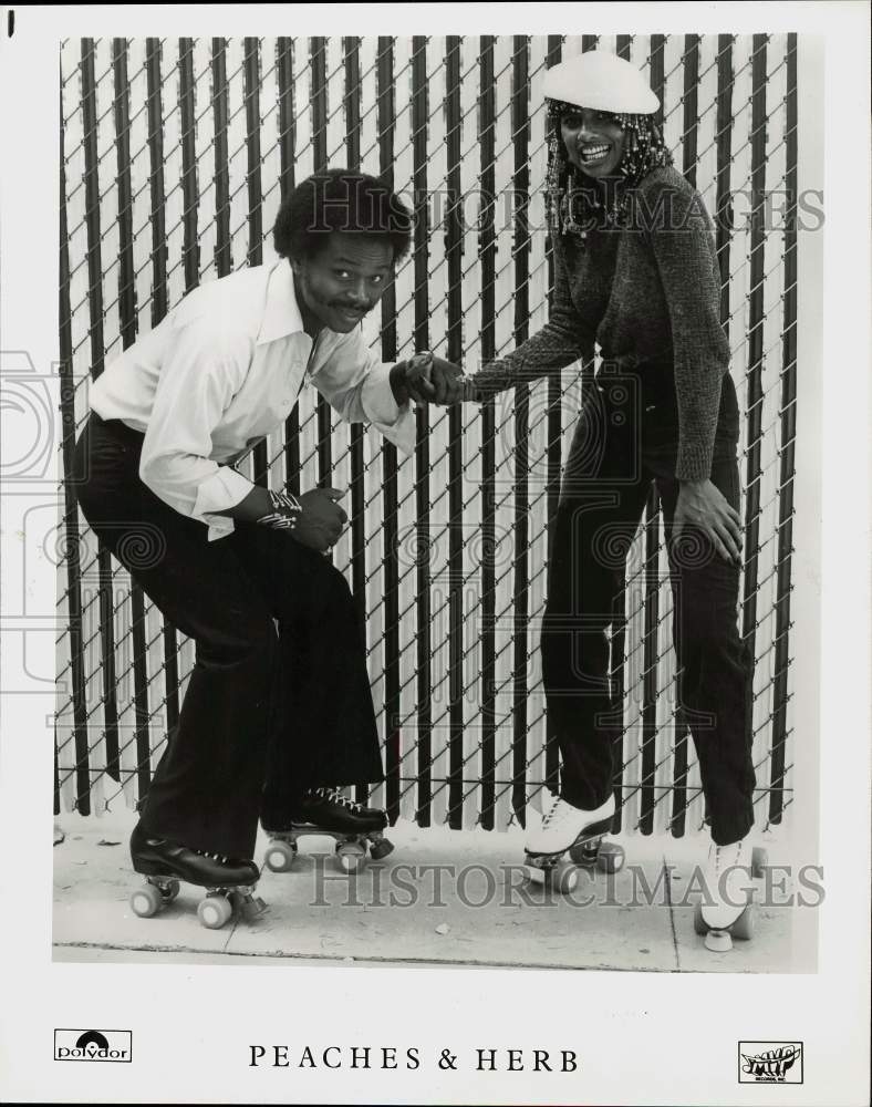 Press Photo Peaches &amp; Herb, Musical Group - pna19501 - Historic Images