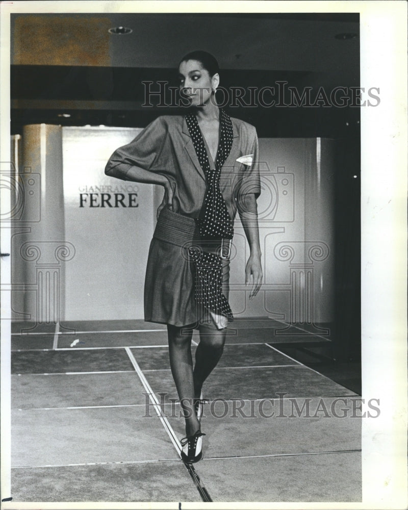 1984 Gianfranco Ferré Designs Neiman Marcus - Historic Images