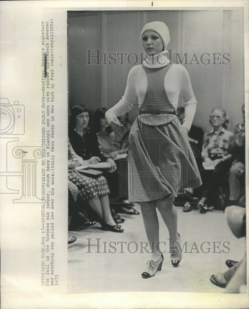1972 Geoffrey Beene Designer Dress - Historic Images