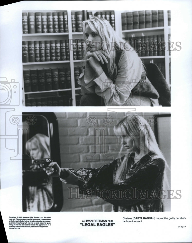 1986 Daryl Hannah in film Legal Eagles - Historic Images