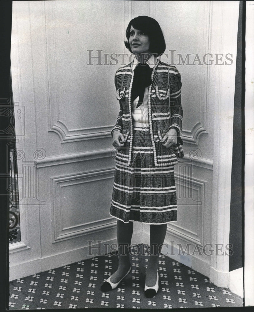 1974 Woman Models Adolfo Dominguez - Historic Images