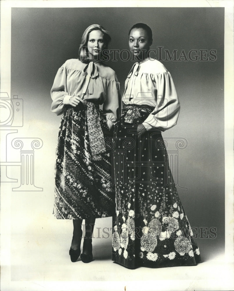 1976 Women Model Adolfo Dominguez - Historic Images