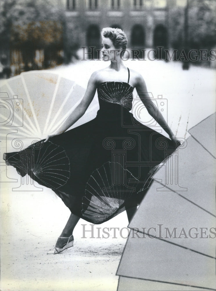 1983 Karl Lagerfeld Dress George Smith - Historic Images