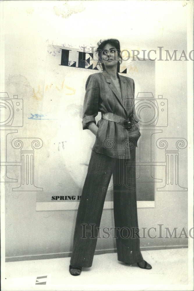 1980 Ron Leal Outfit Nancy Kaye - Historic Images