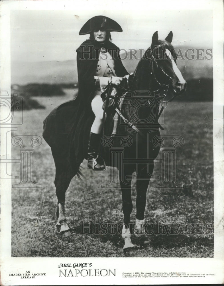 1980 Copy Photo of Albert Dieudonné Napoleon Abel Gance - Historic Images
