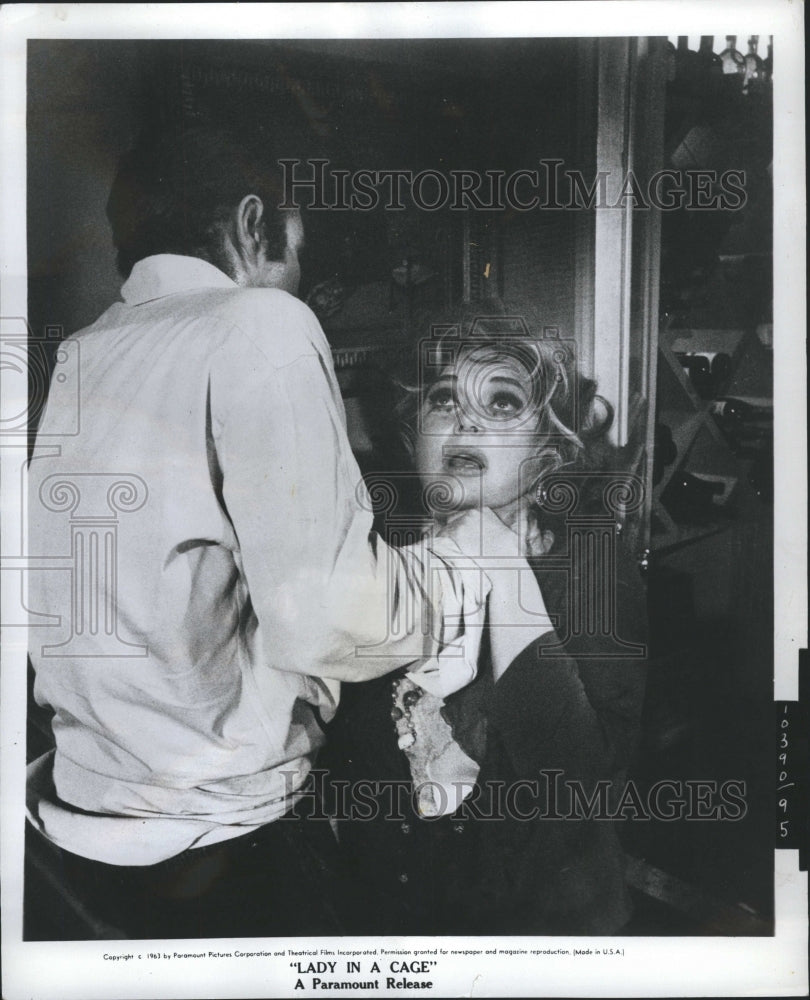 1963 Lady In A Cage Ann Sothern James Caan - Historic Images