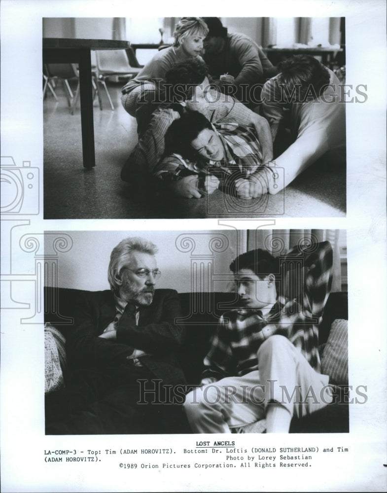 1989 Lost Angels Donald Sutherland Horovitz - Historic Images