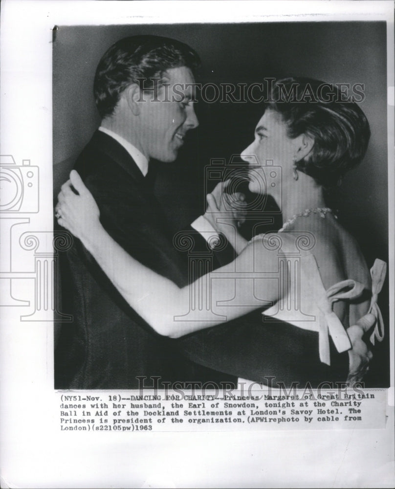 1963 Princess Margaret and Earl Snowdon - Historic Images