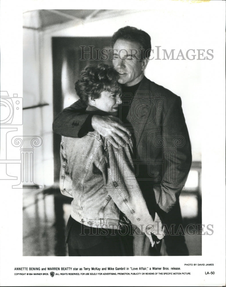 1994 Actors Annette Bening &amp; Warren Beatty - Historic Images