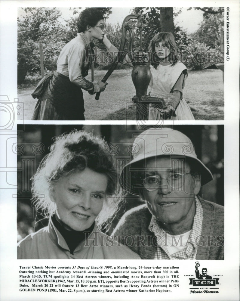 1981 Anne Bancroft, Henry Fonda, K Hepburn - Historic Images