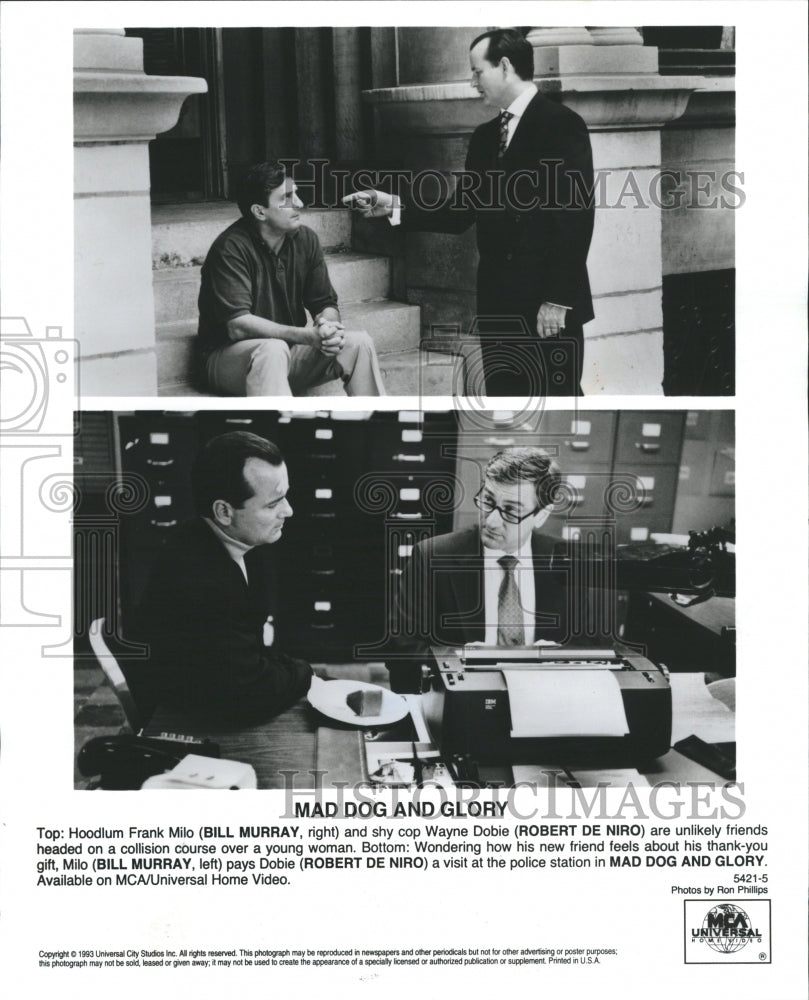 1996 Bill Murray and Robert De Niro Movie - Historic Images