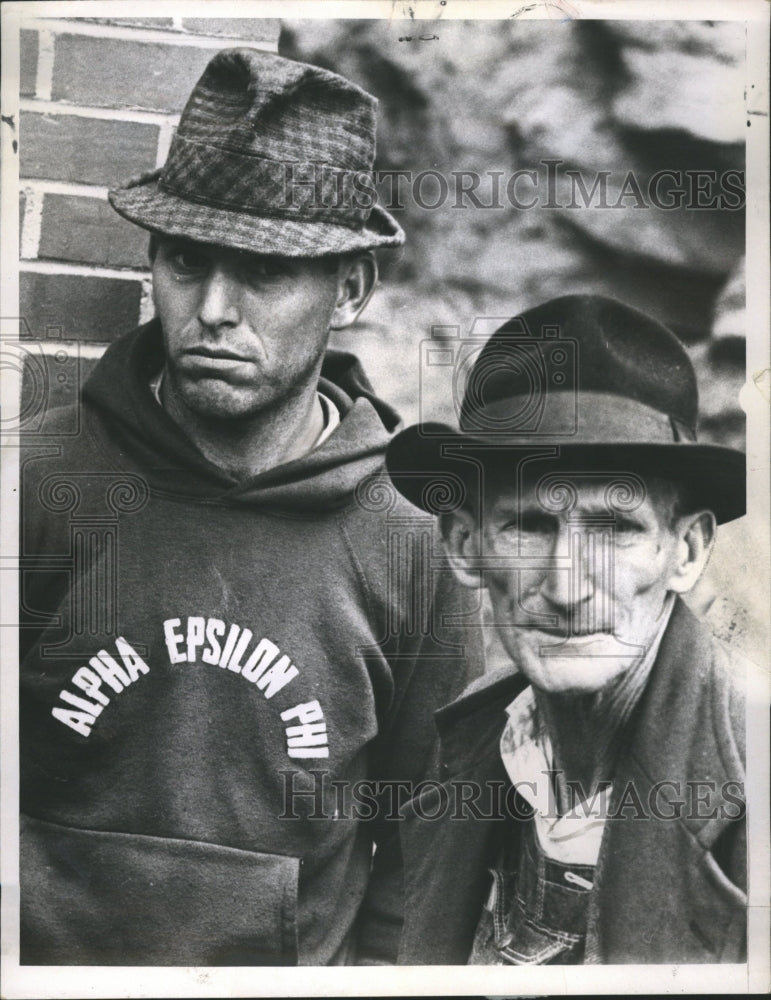 1964 Two Homeless Men Living In Hazard, KY - Historic Images