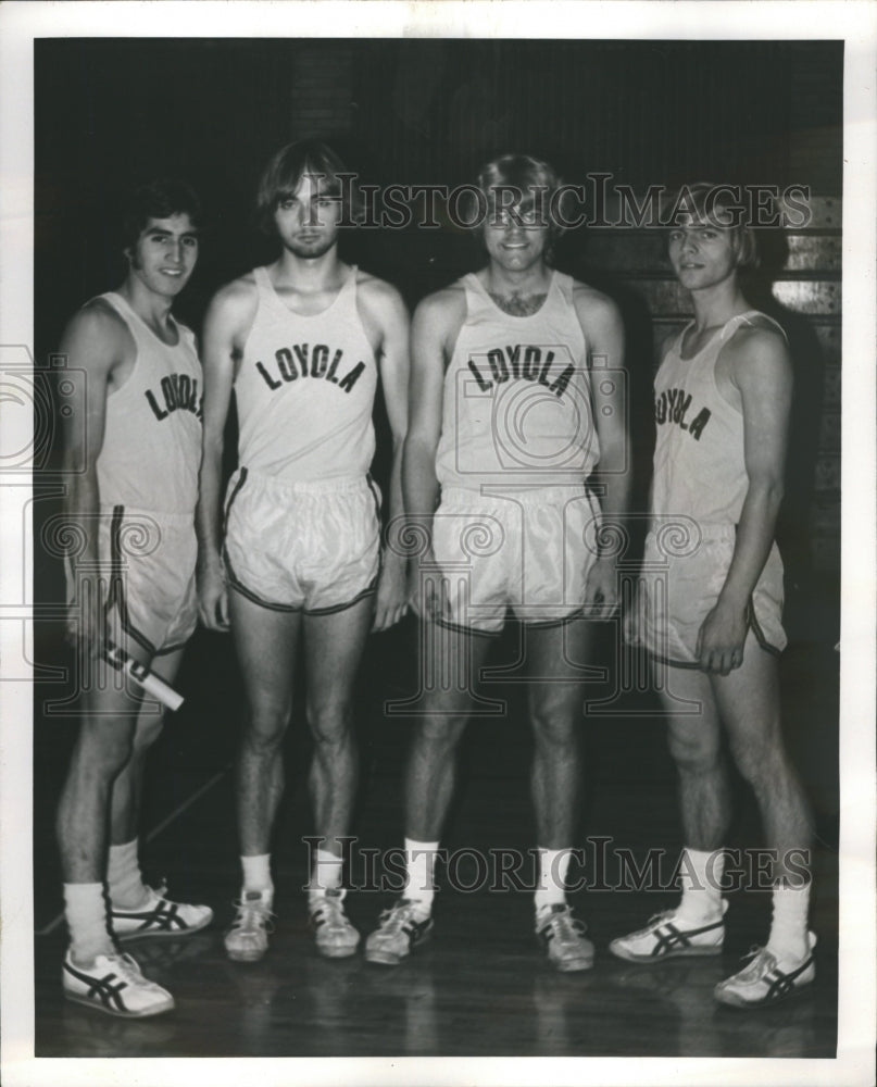 1974 Loyola University Track Team - Historic Images