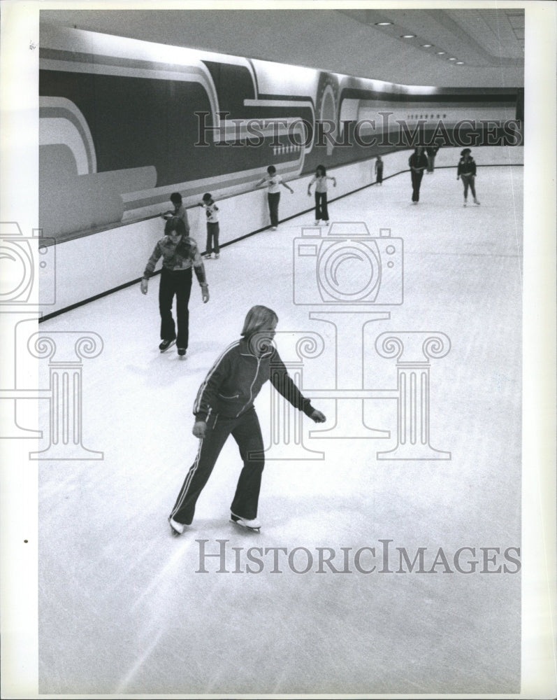 1978 Fairlane Arena Skating Craig Porter - Historic Images