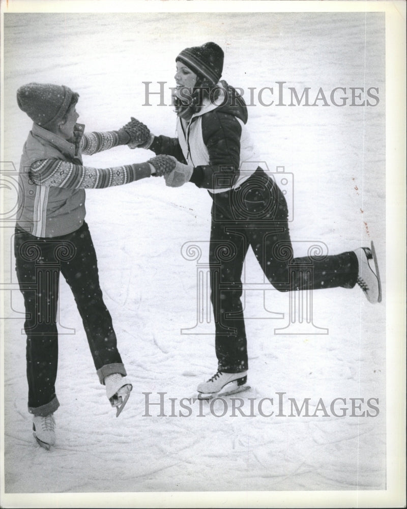 1980 Hart Plaza Skating William Archie - Historic Images